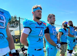 Marines e Warriors, sfida all’ultimo touchdown.